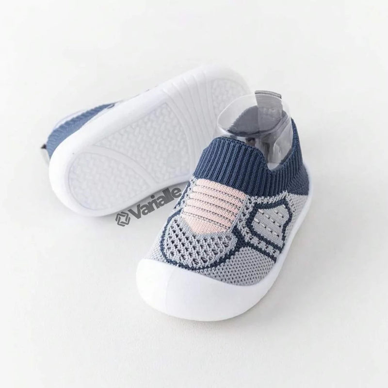 Tênis Meia Infantil Antiderrapante Coccolino - Conforto pensado para o pezinho do seu bebê