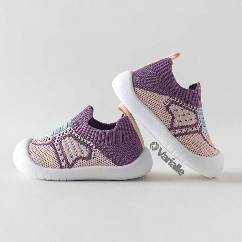 Tênis Meia Infantil Antiderrapante Coccolino - Conforto pensado para o pezinho do seu bebê