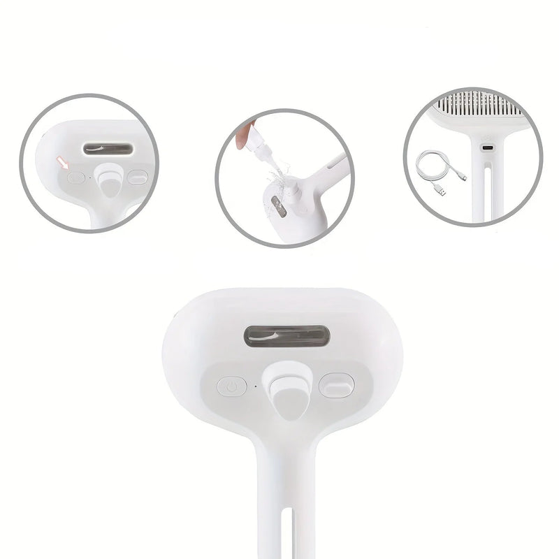 Escova Removedora de Pelos Pet - Conforto, versatilidade e eficiência sem deixar sujeira