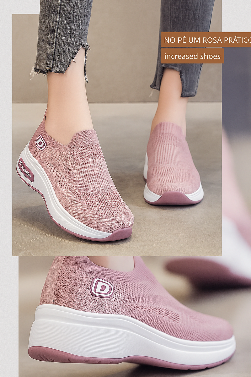 Tênis Ortopédico Feminino Confort All Flex - Estilo, leveza e conforto aos seus pés.