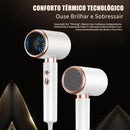 Secador Pro Lisséa - Seu cabelo seco mais rápido com mais brilho e maciez.