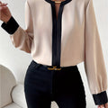 Blusa Elegance Pearl - Sofisticação, leveza e caimento perfeito sem transparência