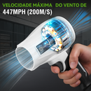 Soprador Furacão Turbo Portátil Onevam 2000W - Multitarefa potente com bateria de lithium inclusa