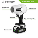 Soprador Furacão Turbo Portátil Onevam 2000W - Multitarefa potente com bateria de lithium inclusa