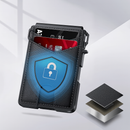Carteira Slim ShieldCard - Estilo e proteção com praticidade e tecnologia anticlone