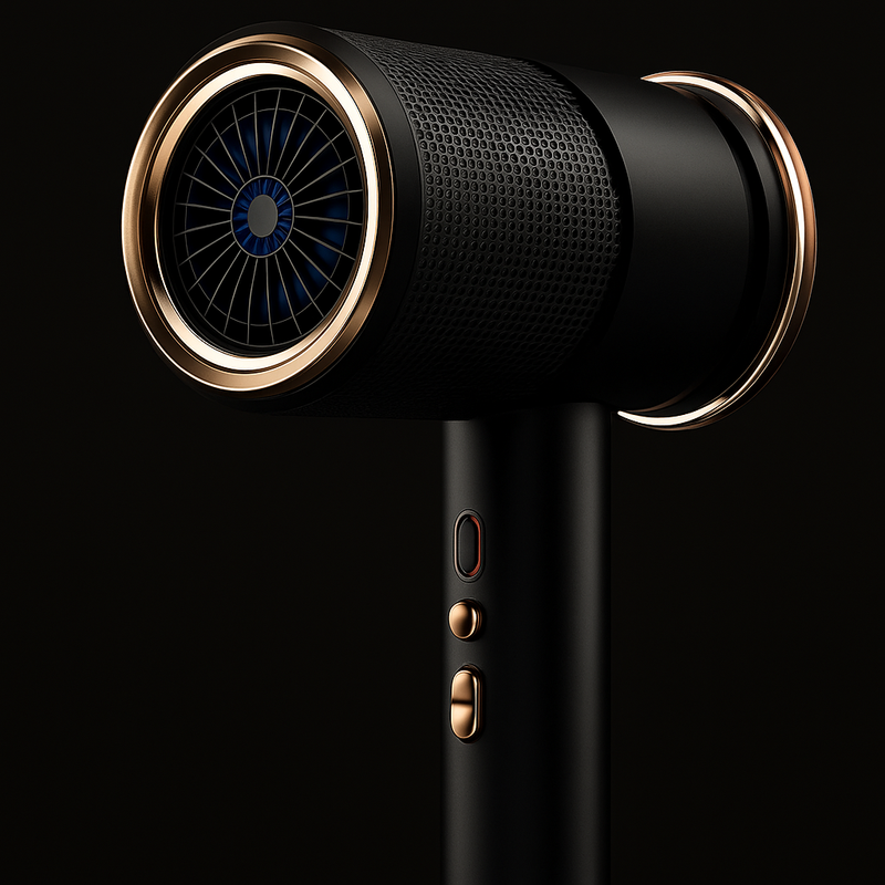 Secador Pro Lisséa - Seu cabelo seco mais rápido com mais brilho e maciez.