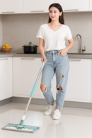Rodo - Esfregão EcoFlat - Compacto e durável, mais higiene e menos esforço
