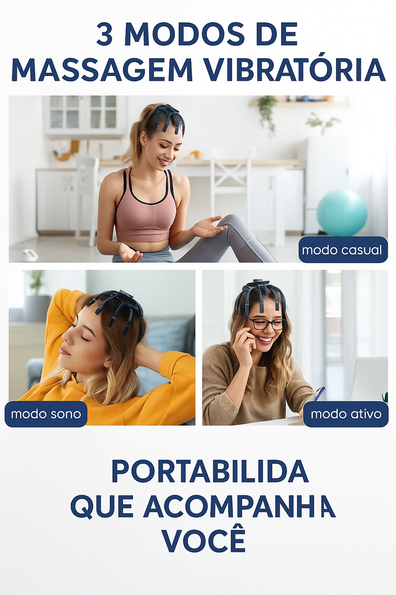 Massageador OctoRelax Massager - Alívio imediato das dores e stress muscular