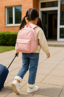 Calça infantil PeluciJeans - Forro térmico peluciado, jeans maleável, cintura elástica