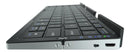 Mini teclado portátil dobrável Bluetooth Foldboard - Digitação rápida e confortável na palma da mão