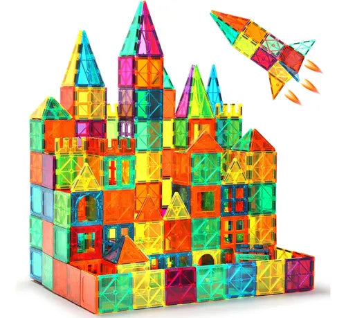 Blocos Magnéticos para construção - Criatividade, foco e pensamento longe do vício digital