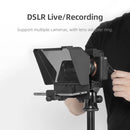 Teleprompter Pro Studio T1 Mini - Visor nítido HD, versatilidade e confiança para qualquer roteiro