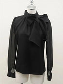Blusa Feminina Elegance Bow - Leveza, elegância e estilo em looks diversos