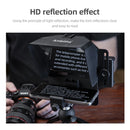 Teleprompter Pro Studio T1 Mini - Visor nítido HD, versatilidade e confiança para qualquer roteiro