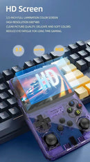 Video game console Portátil MEGALUX, Linux R365 de código aberto, tela IPS 3,5 pol, 64 / 128 G