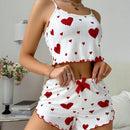 Conjunto / Pijama Feminino SweetDreams - Leveza e frescor de visual romântico.