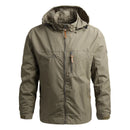 Jaqueta Tática Hi-Protection Outdoor Impermeável, térmica, respirável, resistente a rasgos