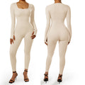 Macacão Body SlimFit Elegance - Modelagem leve e decote regulável que valoriza suas curvas