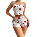 Conjunto / Pijama Feminino SweetDreams - Leveza e frescor de visual romântico.