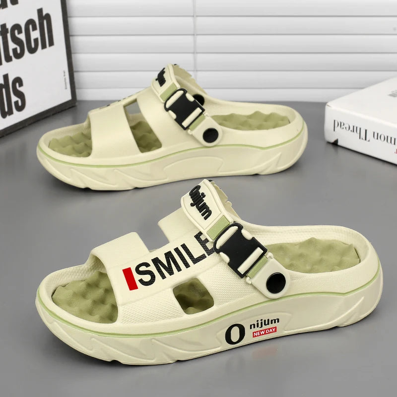 Sandália Nijum - Design versátil, conforto funcional e abraço anatômico