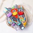 Kit Meia e Pulseiras Encanto dos Sentidos - Segurança, estímulo e entretenimento para seu bebê.