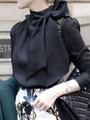 Blusa Feminina Elegance Bow - Leveza, elegância e estilo em looks diversos