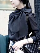 Blusa Feminina Elegance Bow - Leveza, elegância e estilo em looks diversos