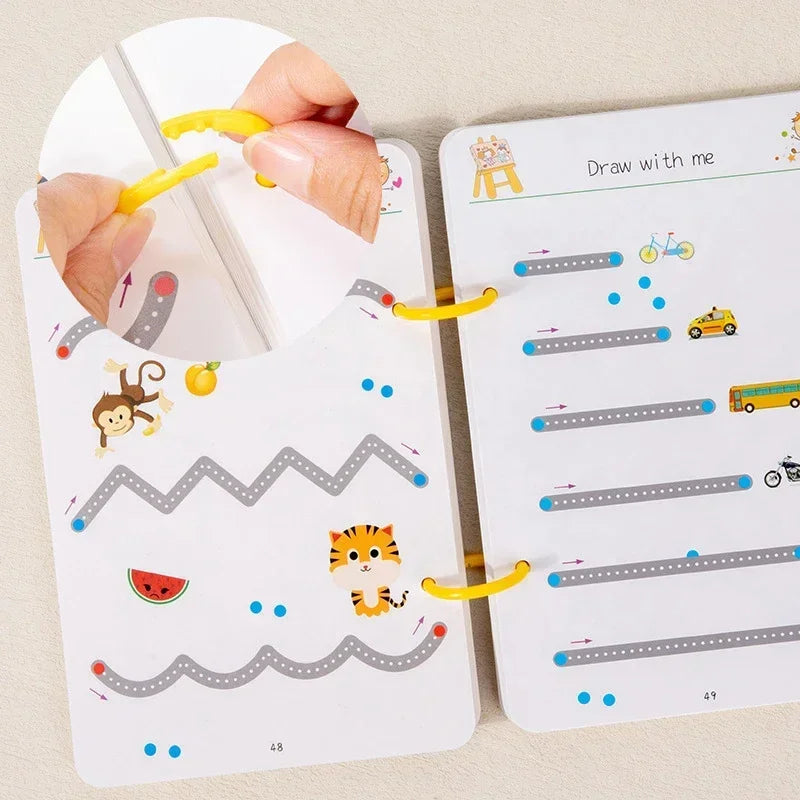 Caderno SmartLines kids - Estimula a lógica e raciocínio, afastando o vício digital.