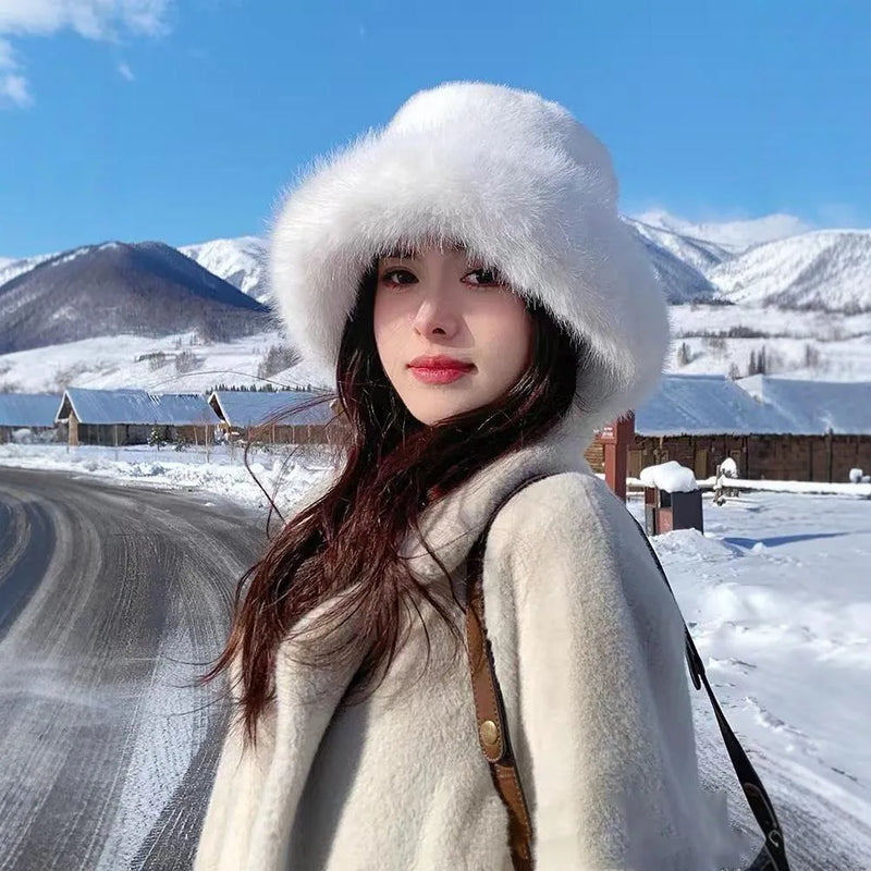 Gorro Pelesoft - Look luxuoso, proteção térmica e design volumoso