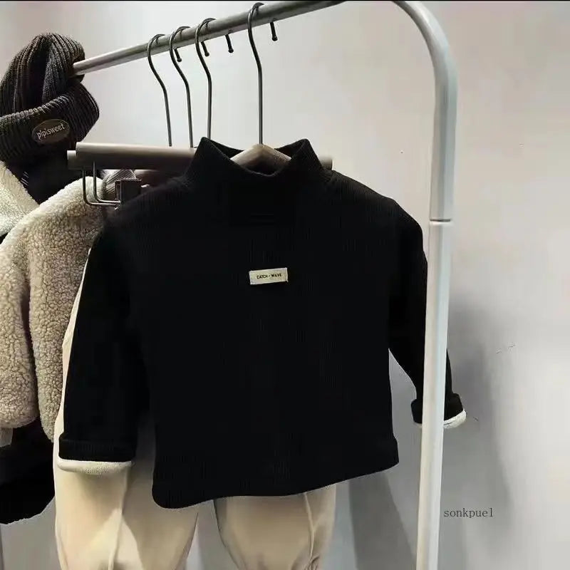 Casaco infantil Kidstyle Winter - Forro em pelúcia, gola alta, tecido externo resistente