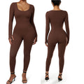 Macacão Body SlimFit Elegance - Modelagem leve e decote regulável que valoriza suas curvas