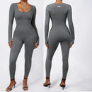 Macacão Body SlimFit Elegance - Modelagem leve e decote regulável que valoriza suas curvas