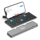 Mini teclado portátil dobrável Bluetooth Foldboard - Digitação rápida e confortável na palma da mão