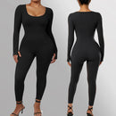 Macacão Body SlimFit Elegance - Modelagem leve e decote regulável que valoriza suas curvas