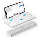 Mini teclado portátil dobrável Bluetooth Foldboard - Digitação rápida e confortável na palma da mão