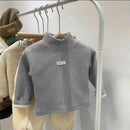 Casaco infantil Kidstyle Winter - Forro em pelúcia, gola alta, tecido externo resistente