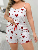 Conjunto / Pijama Feminino SweetDreams - Leveza e frescor de visual romântico.