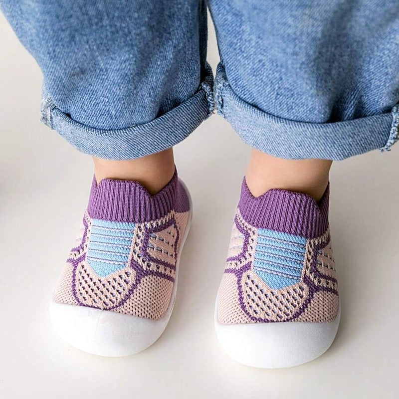 Tênis Meia Infantil Antiderrapante Coccolino - Conforto pensado para o pezinho do seu bebê