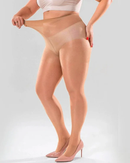 Kit de 3 meia-calças SIZE BONAS - Você mais elegante e sensual sem medo de rasgar.
