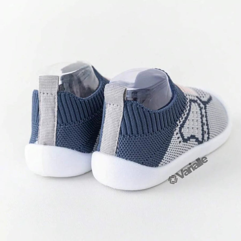 Tênis Meia Infantil Antiderrapante Coccolino - Conforto pensado para o pezinho do seu bebê