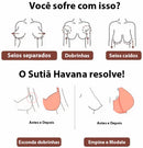 Sutiã Canelado VelvetCurve -  Encaixe perfeito, modela o busto e valoriza o colo