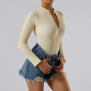 Macacão Body SlimFit Elegance - Modelagem leve e decote regulável que valoriza suas curvas