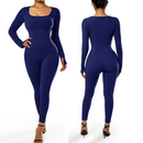 Macacão Body SlimFit Elegance - Modelagem leve e decote regulável que valoriza suas curvas