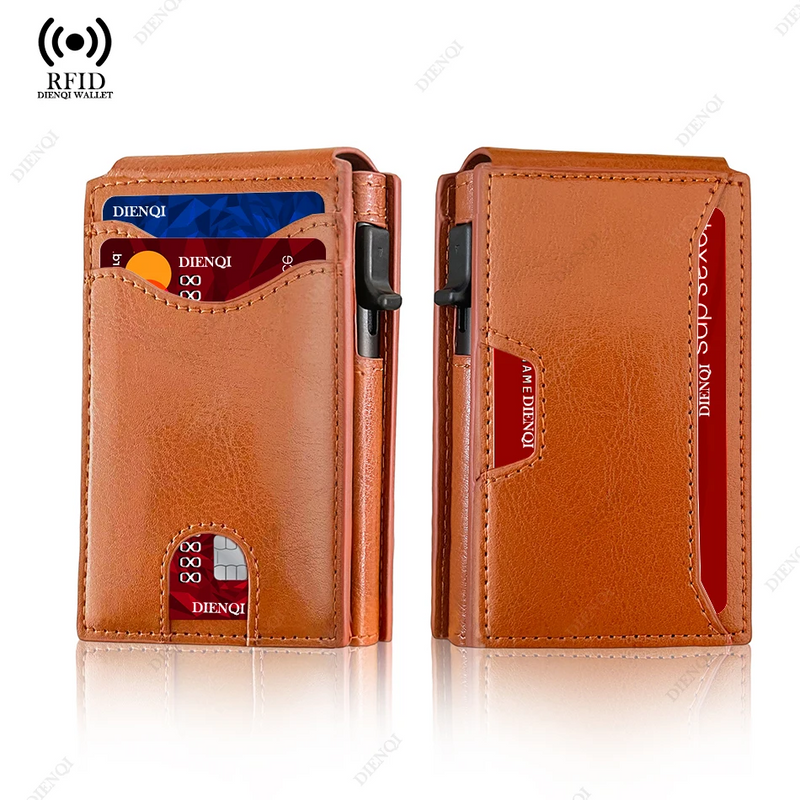 Carteira Slim ShieldCard - Estilo e proteção com praticidade e tecnologia anticlone