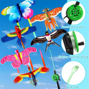 Kit de Mini Pipa com Vara de Pesca - Diversão inteligente para toda a família