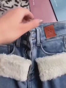 Calça Feminina Jeans Glacier com Pelúcia Interna - Conforto térmico, liberdade e beleza para seu shape